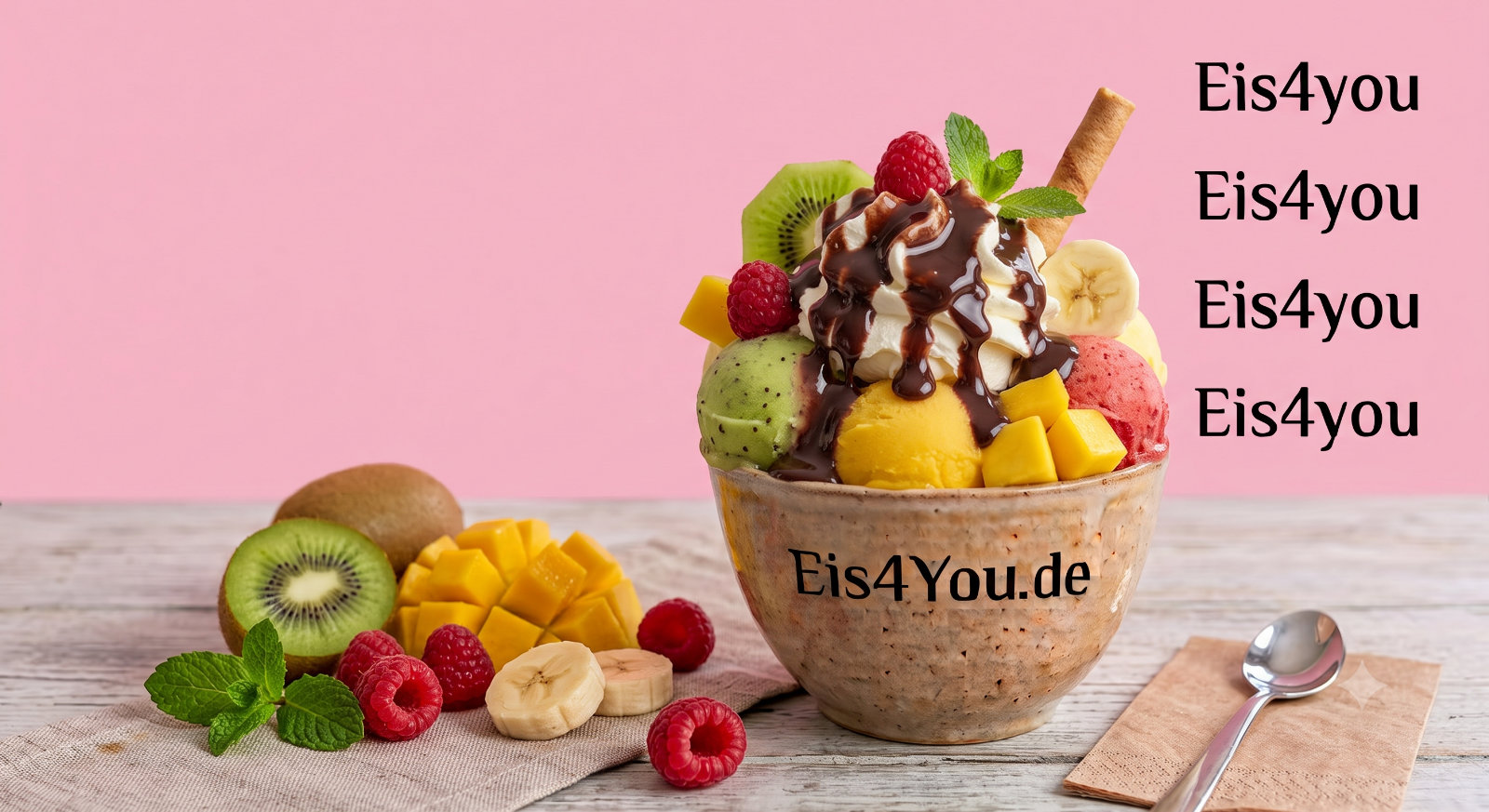 Frucht-Becher „Vitamin-Paradies“ Schoko